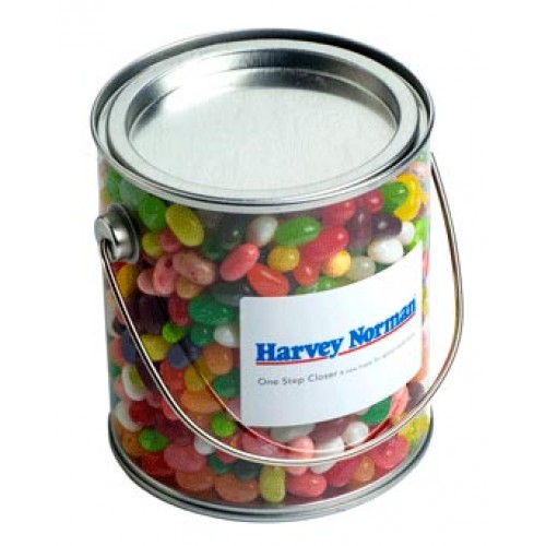Big PVC Bucket with JELLY BELLY Jelly Beans 850g
